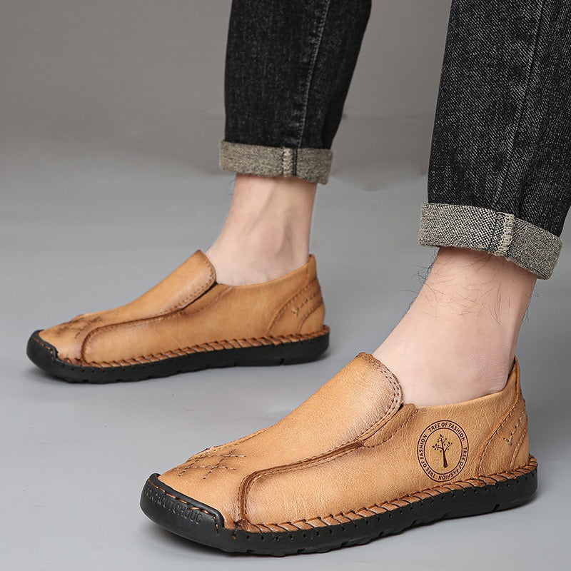 ⏰Promotion - 45% OFF🔥GARB®Men's Handmade Cowhide Orthopedic Loafers
