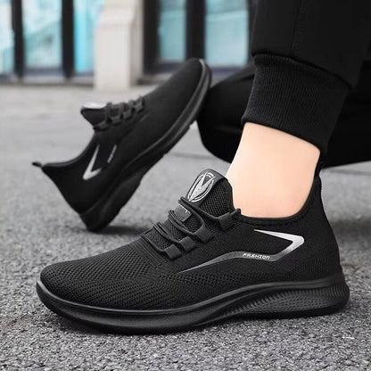 Men's Orthopedic Slip-On Walking Shoes, Comfort Lightweight Breathable Sneakers