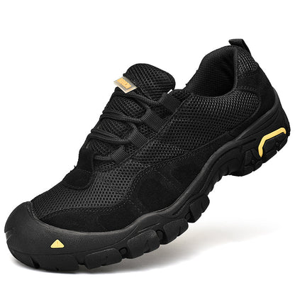 ✨Authentic Quality Assurance - Men's Factory Breathable Waterproof Anti-Collision Anti-Slip Sneakers