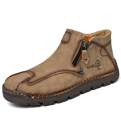 💥Last day deals 70% OFF💥Men's Casual Leather Non-slip Breathable Cycling Slip-On Loafers