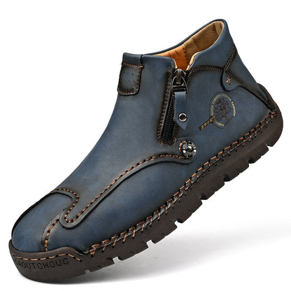 💥Last day deals 70% OFF💥Men's Casual Leather Non-slip Breathable Cycling Slip-On Loafers