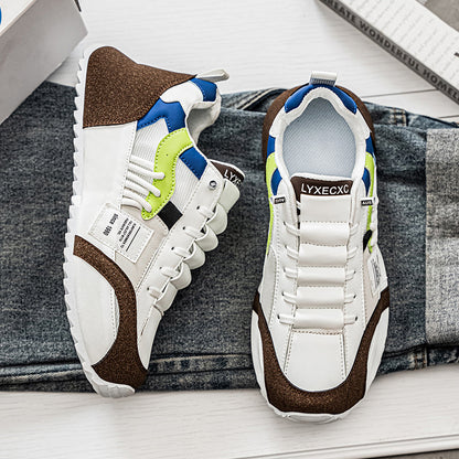 ⏰Limited Time Sale 50% OFF🛒 Men’s Wide Slip-On Walking Sneakers with Arch Support & Height Boost, All-Season Outdoor Comfort
