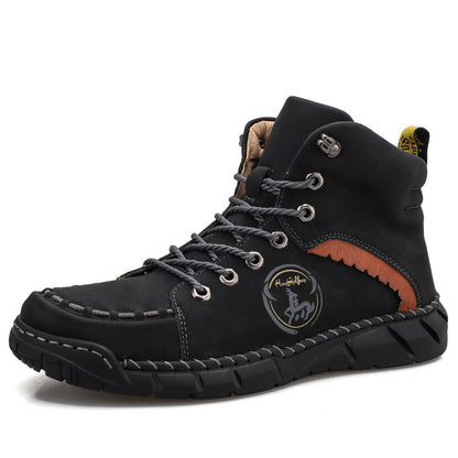 ⏳ 70% OFF Ends at Midnight! / Men's Orthopedic Safety Work Shoes - Protective Toe ; Ankle Protection ;  Waterproof ; Lightweight ;Shock Absorption ; Non-Slip ; Durable for 3 years
