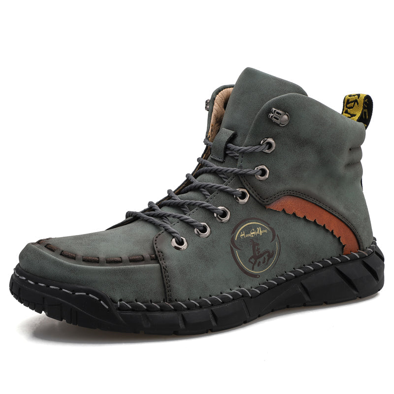 ⏳ 70% OFF Ends at Midnight! / Men's Orthopedic Safety Work Shoes - Protective Toe ; Ankle Protection ;  Waterproof ; Lightweight ;Shock Absorption ; Non-Slip ; Durable for 3 years