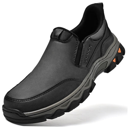 ⏰Last Day! 50% OFF 🔥GARB®Men's Genuine Leather Outdoor Orthopedic Loafers