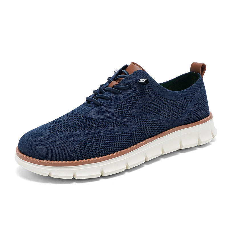 ⏰LAST DAY - 50% OFF🛒Men's Easy Wear Slip-On Loafers – Super Soft Breathable Fabric Shoes, Lightweight Casual Walking Sneakers, Stylish Dress Shoes, Mesh Urban Footwear for Work & Everyday Use.