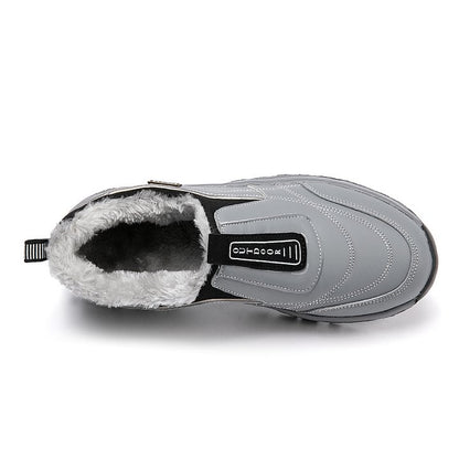 (🔥Best Selling) Men's Comfortable Waterproof Orthopedic Walking Shoes Plus Velvet Shoes