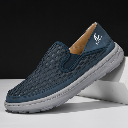 (⏰LAST DAY - 70% OFF🛒)Men’s Orthopedic Walking Shoes – Memory Foam, Arch Support, Comfortable & Lightweight Sneakers