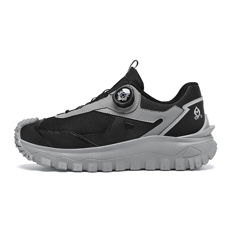 HOT SALE!Men's Work Hiking Shoes, Waterproof Safety Outdoor Boots with Wide Toe, Arch Support, Shock-Absorbing Sole, Puncture & Smash Resistant