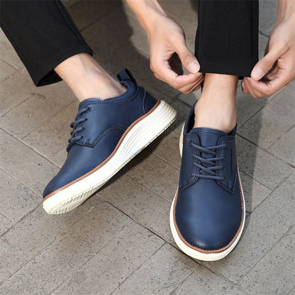 ⏰Promotion - 50% OFF🔥GARB®Men's Handcrafted Leather Orthopedic Oxford Shoes - Wide Toe Box