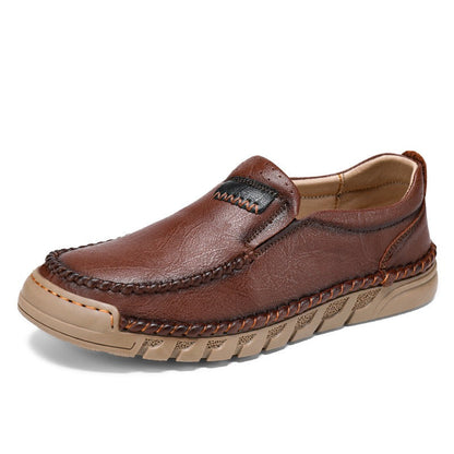 ⏰Last Day! 45% OFF 🔥GARB®Men's Handcrafted Cowhide Orthopedic Loafers-Wide Toe Box