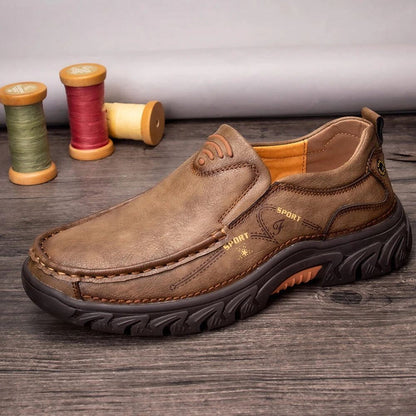 GARB® Men's handmade genuine leather orthopedic loafers