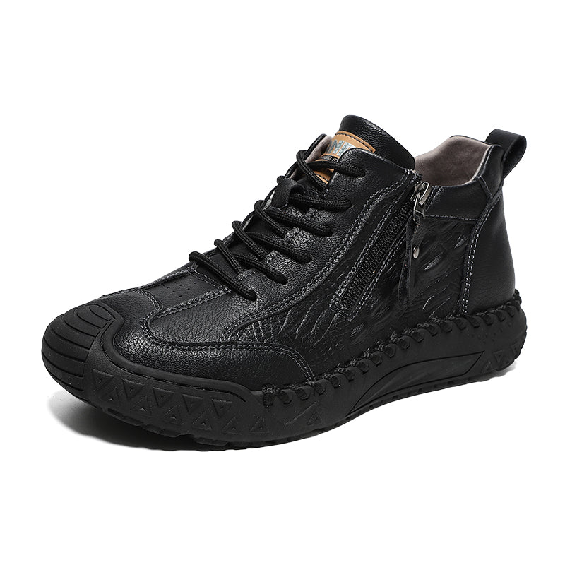 ⏰ Clearance Sale – 70% OFF 🔥 Men's Vintage Outdoor Work Boots – Handcrafted, Waterproof & Slip-Resistant