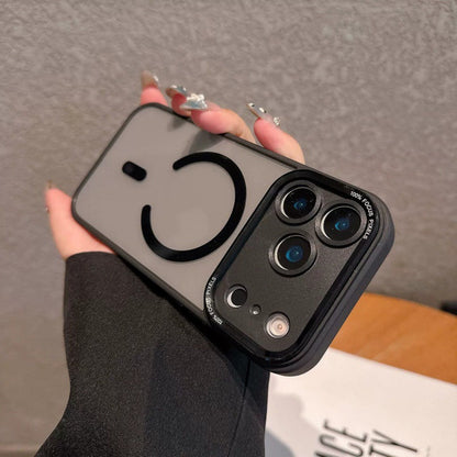 Metal Lens All-inclusive Phone Case for iPhone 17/16/15/14 Series