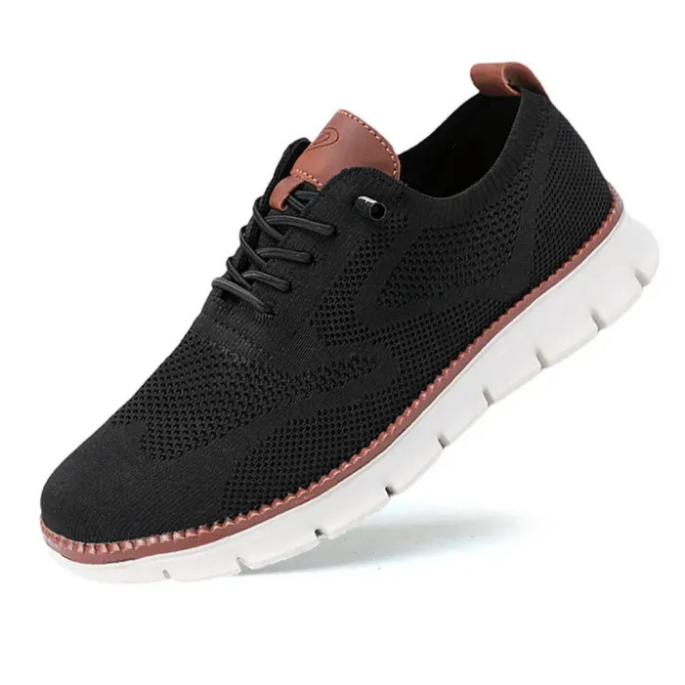 ⏰LAST DAY - 50% OFF🛒Men's Easy Wear Slip-On Loafers – Super Soft Breathable Fabric Shoes, Lightweight Casual Walking Sneakers, Stylish Dress Shoes, Mesh Urban Footwear for Work & Everyday Use.