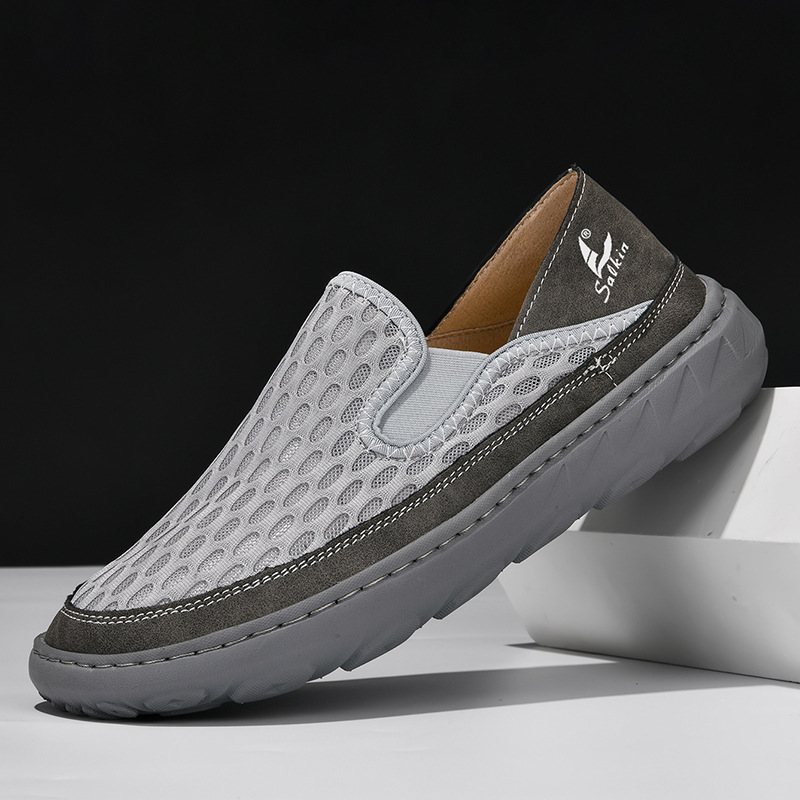 (⏰LAST DAY - 70% OFF🛒)Men’s Orthopedic Walking Shoes – Memory Foam, Arch Support, Comfortable & Lightweight Sneakers