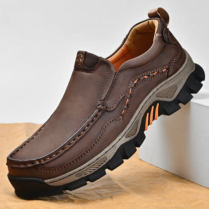 ⏰Last Day! 45% OFF 🔥GARB®Men's Handcrafted Genuine Leather Outdoor Loafers