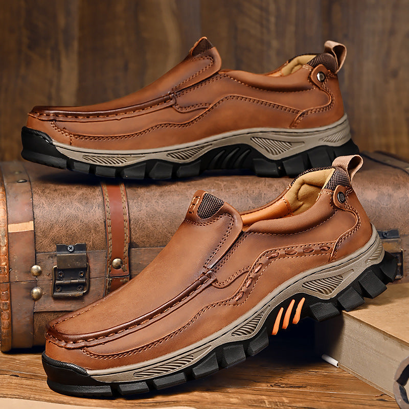 ⏰Last Day! 45% OFF 🔥GARB®Men's Handcrafted Genuine Leather Outdoor Loafers